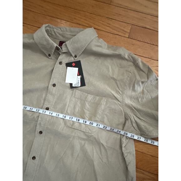 NEW Mens Size 2x Classic Rugged Wear Tan Shirt - Picture 4 of 6